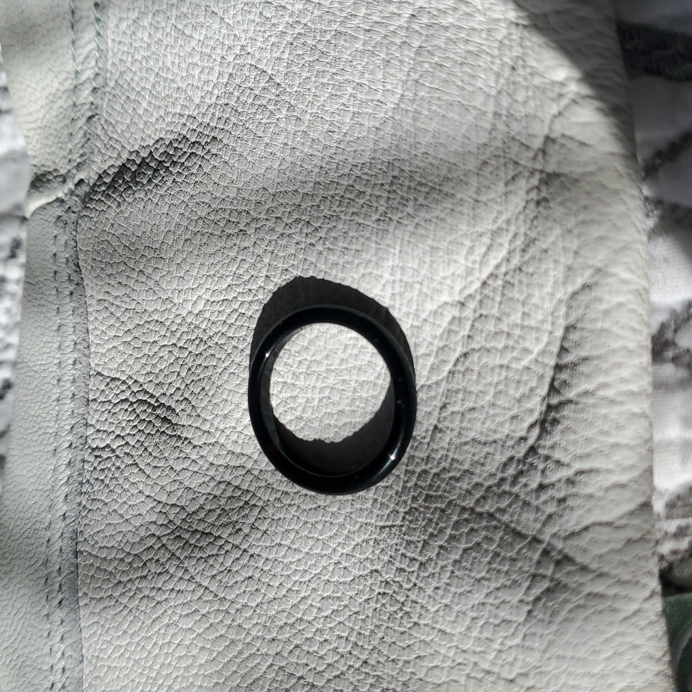 Black Stone Ring - image 2